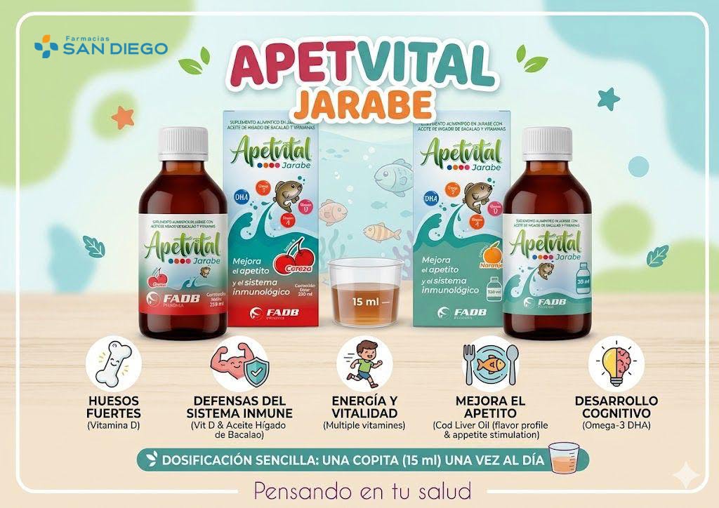 Jarabes y vitamínicos