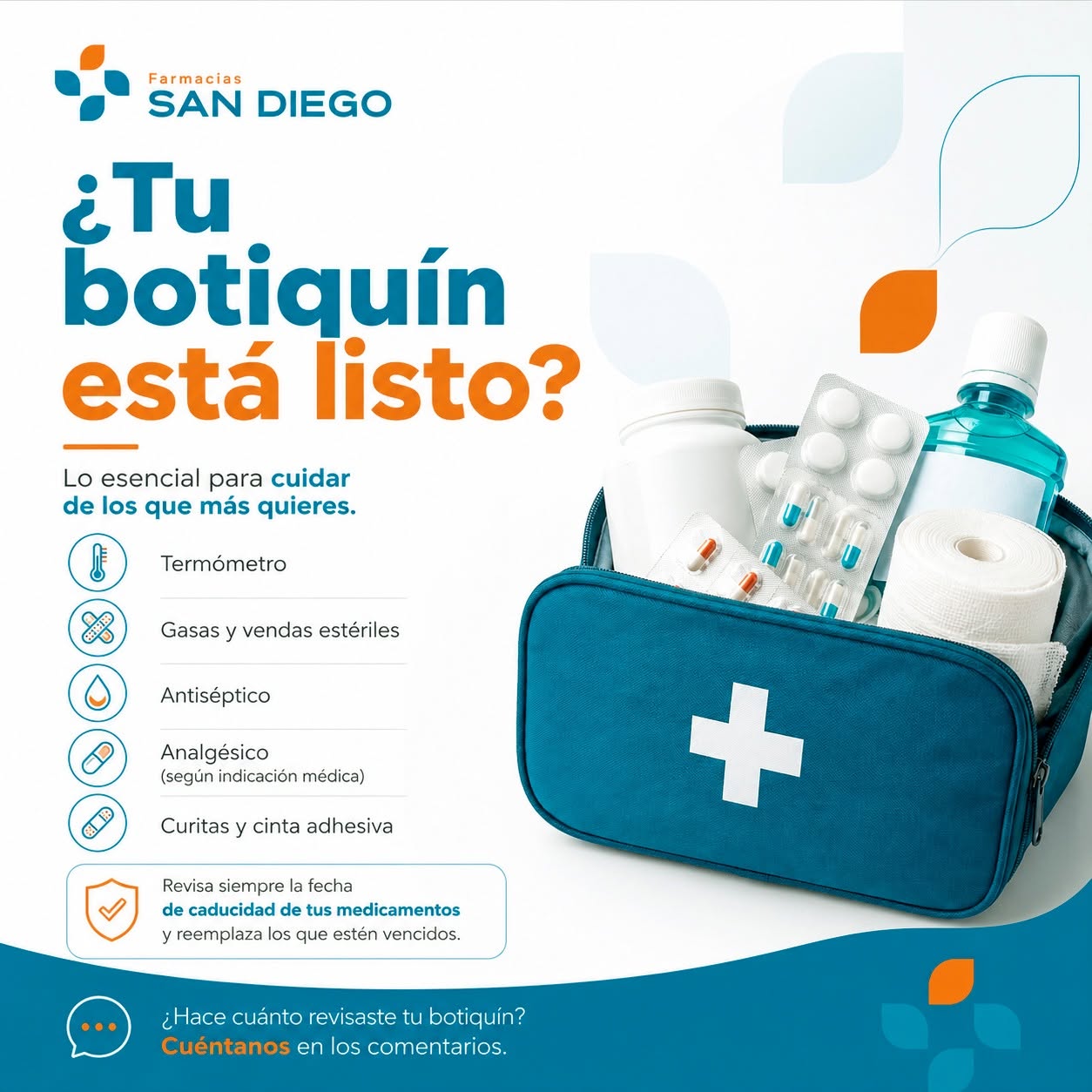 Tu botiquín en casa