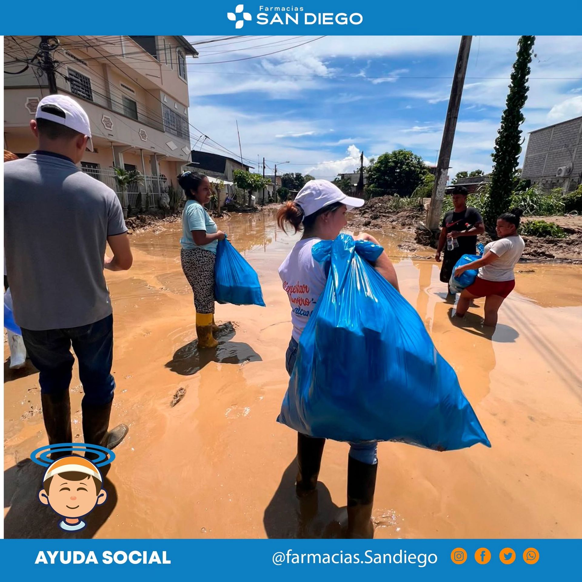 Equipo en la comunidad